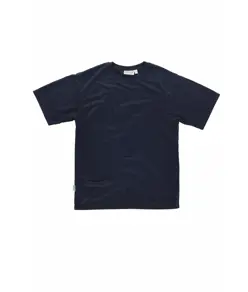 T-shirt manica corta poliestere mano cotone Workteam