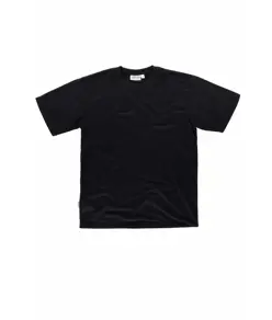 T-shirt manica corta poliestere mano cotone Workteam