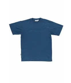 T-shirt manica corta poliestere mano cotone Workteam