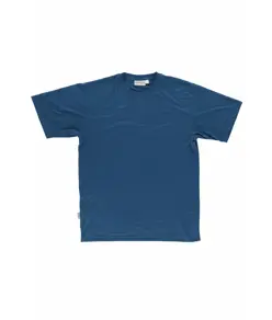 T-shirt manica corta poliestere mano cotone Workteam