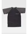 T-shirt manica corta tecnica con taschino Workteam