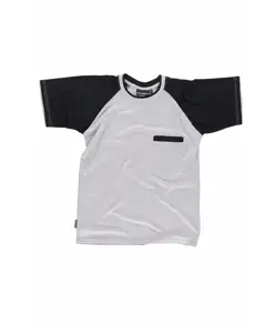 T-shirt manica corta tecnica con taschino Workteam