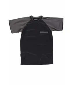 T-shirt manica corta tecnica con taschino Workteam