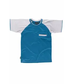 T-shirt manica corta tecnica con taschino Workteam