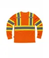 T-shirt manica lunga alta visibilita classe 2 Workteam