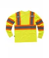 T-shirt manica lunga alta visibilita classe 2 Workteam