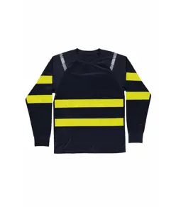 T-shirt m/l alta visibilita micropique bicolore Workteam