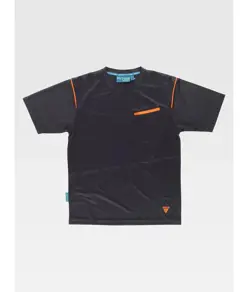 T-shirt tecnica con taschino Workteam
