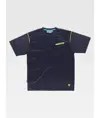 T-shirt tecnica con taschino Workteam