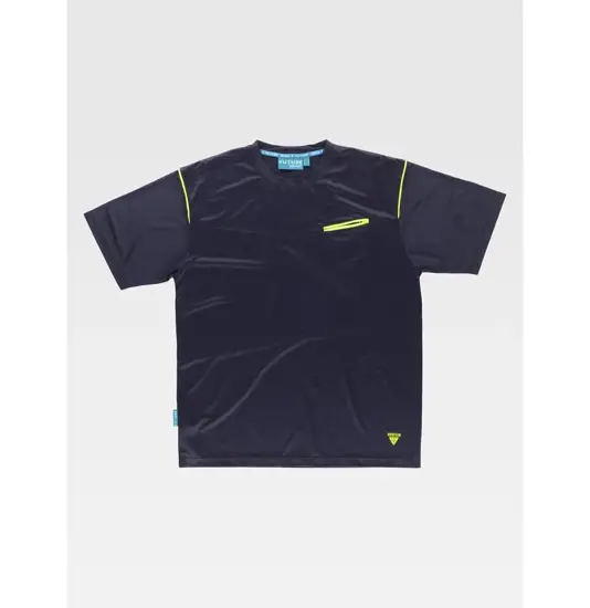 T-shirt tecnica con taschino Workteam