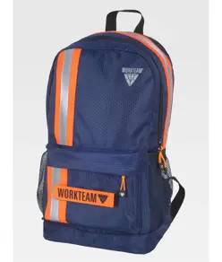 Zaino 17 lt con banda rifrangente Workteam