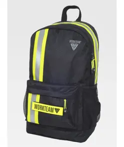 Zaino 17 lt con banda rifrangente Workteam