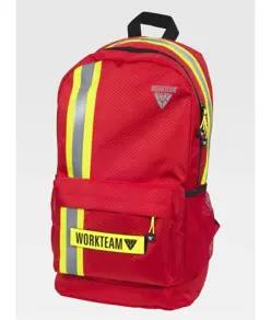 Zaino 17 lt con banda rifrangente Workteam