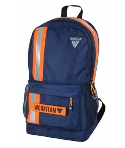 Zaino 17 lt con banda rifrangente Workteam