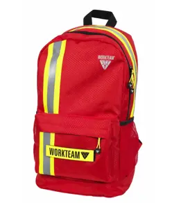 Zaino 17 lt con banda rifrangente Workteam