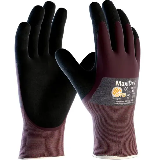 guanti da lavoro con rivestimento a 3/4 ATG MaxiDry