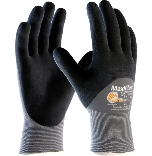 guanti da lavoro in nylon rivestimento 3/4 nitrile ATG MaxiFlex Ultimate