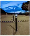Paletto flessibile in poliuretano con luce led solare  A-BLEN Led Solar