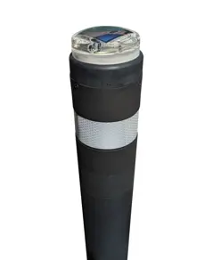 Paletto flessibile in poliuretano con luce led solare  A-BLEN Led Solar