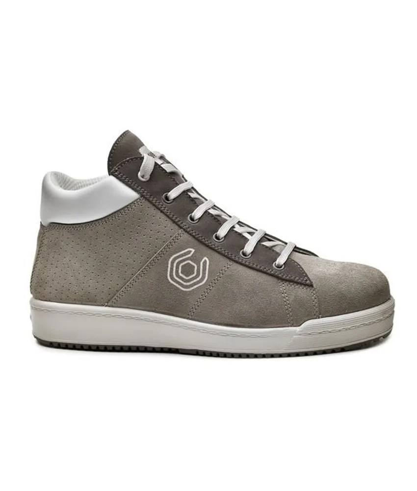 Scarpe antinfortunistiche alte S1P Base Pixel top, in pelle scamosciata - antiscivolamento SRC