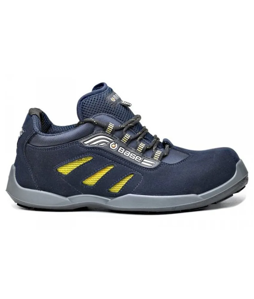 Scarpe antinfortunistiche S1P Base Frisbee, areate - ESD - antiscivolamento SRC