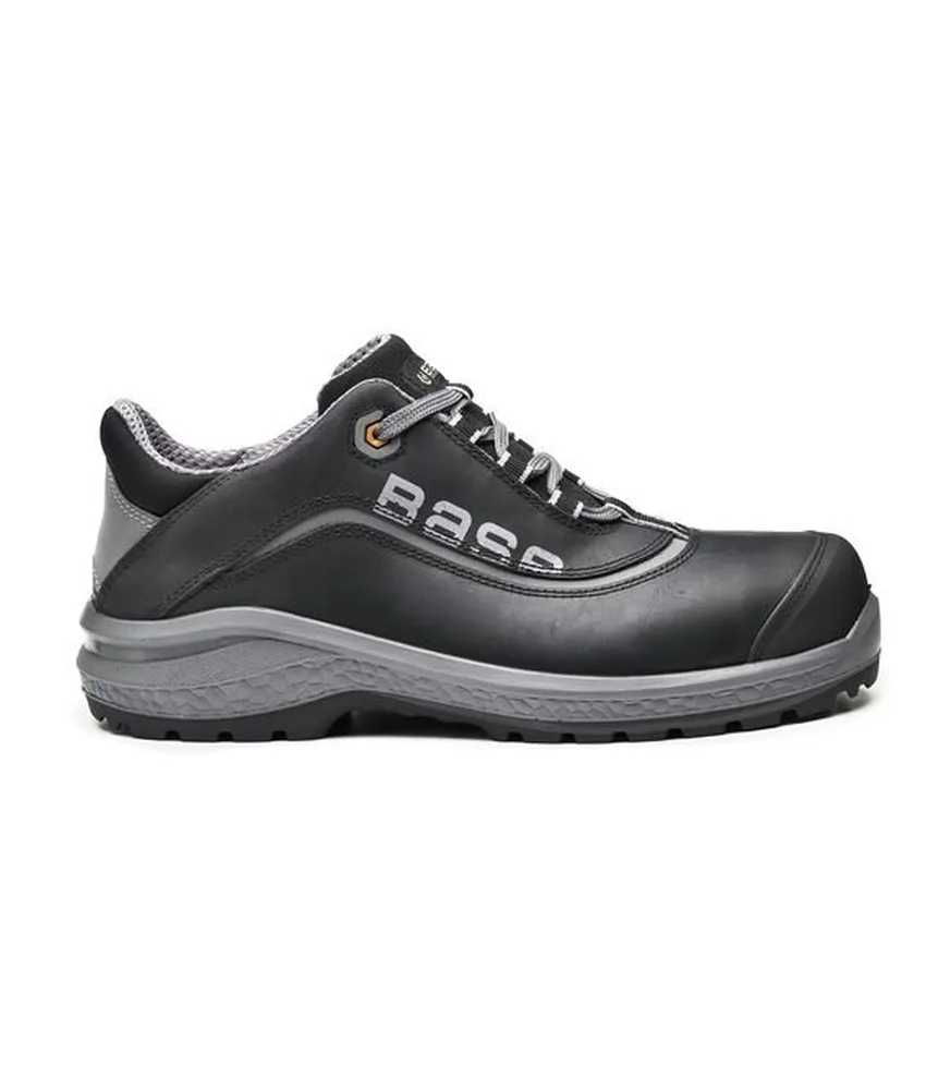 Scarpe antinfortunistiche S3 Base Be-free, antiscivolamento SRC - in pelle ingrassata - idrorepellente