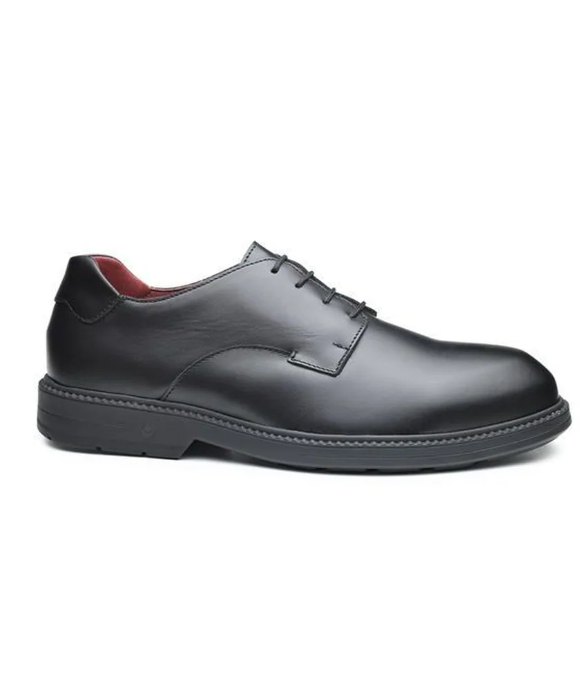 Scarpe antinfortunistiche S3 Base Cosmos, ESD - antiscivolamento - in pelle fiore - idrorepellente