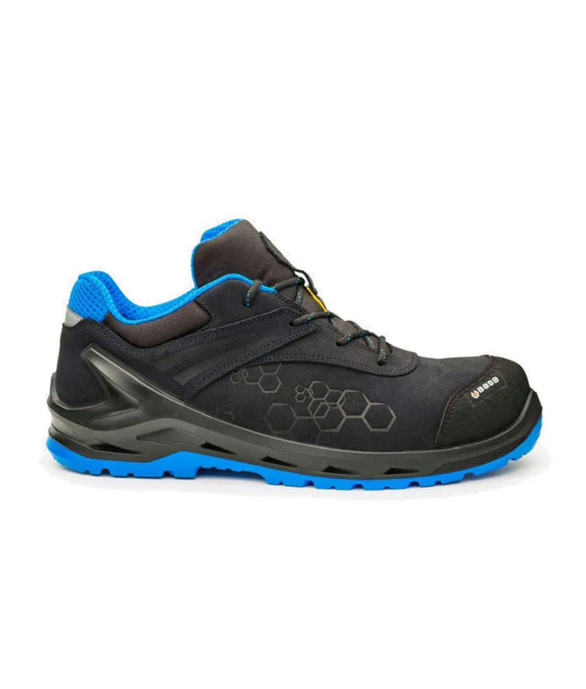Scarpe antinfortunistiche S3 Base I-Robox, idrorepellenti - antiscivolamento SRC - in pelle - CI - ESD