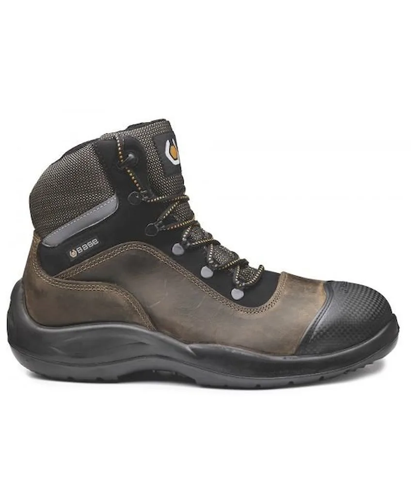Scarpe antinfortunistiche S3 Base Raider top, alte - antiscivolamento SRC - puntale in acciaio