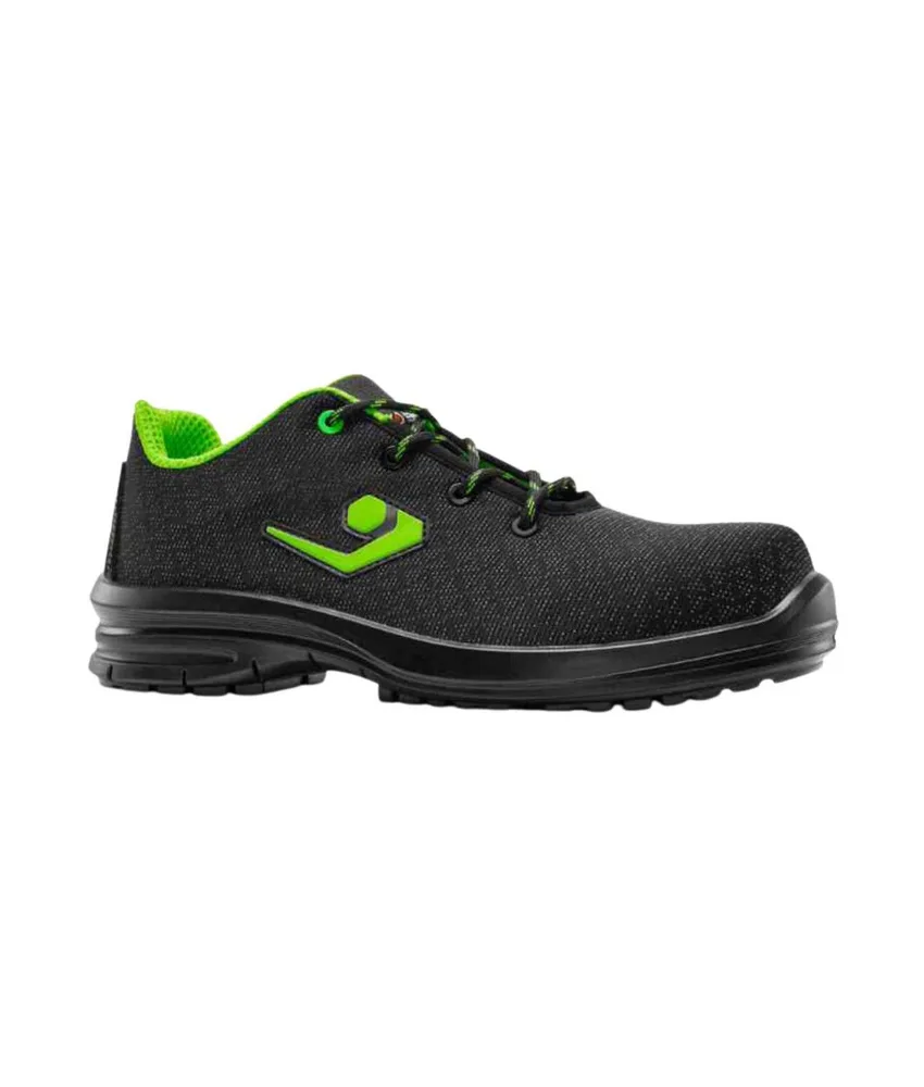 Scarpe antinfortunistiche S3L Base Halley, tessuto tecnico idrorepellente - antiperforazione Fresh'n Flex tessuto balistico