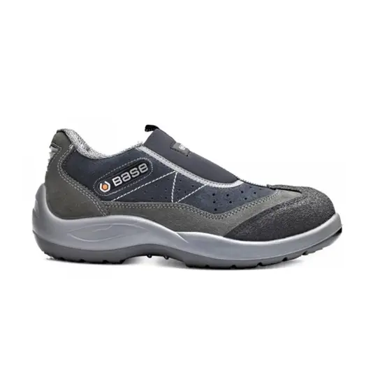 Scarpe antinfortunistiche senza lacci S1 Base Mechanic