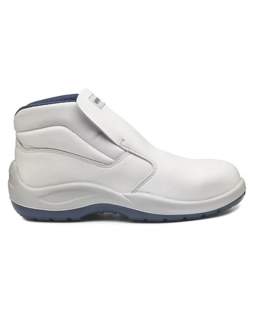 Scarpe antinfortunistiche senza lacci S2 Base Vanadio, alta - antiscivolamento SRC - impermeabile