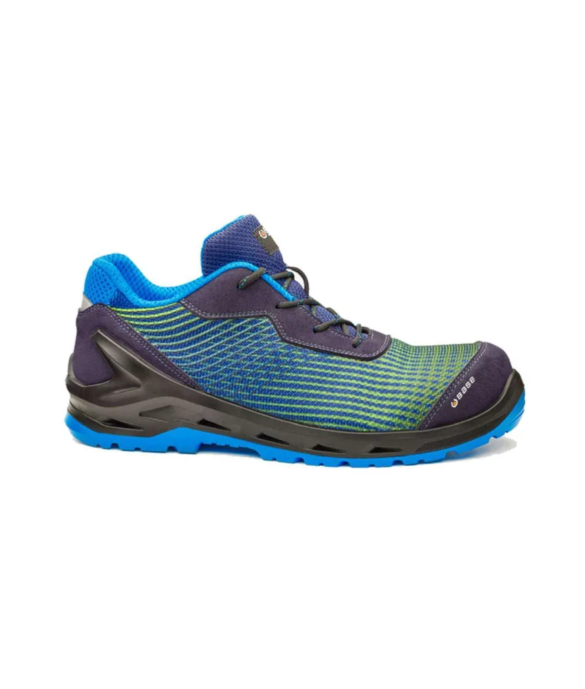 Scarpe da lavoro S1P Base I-Cyber, tessuto tecnico - protezione S1P - antiscivolamento SRC - ESD