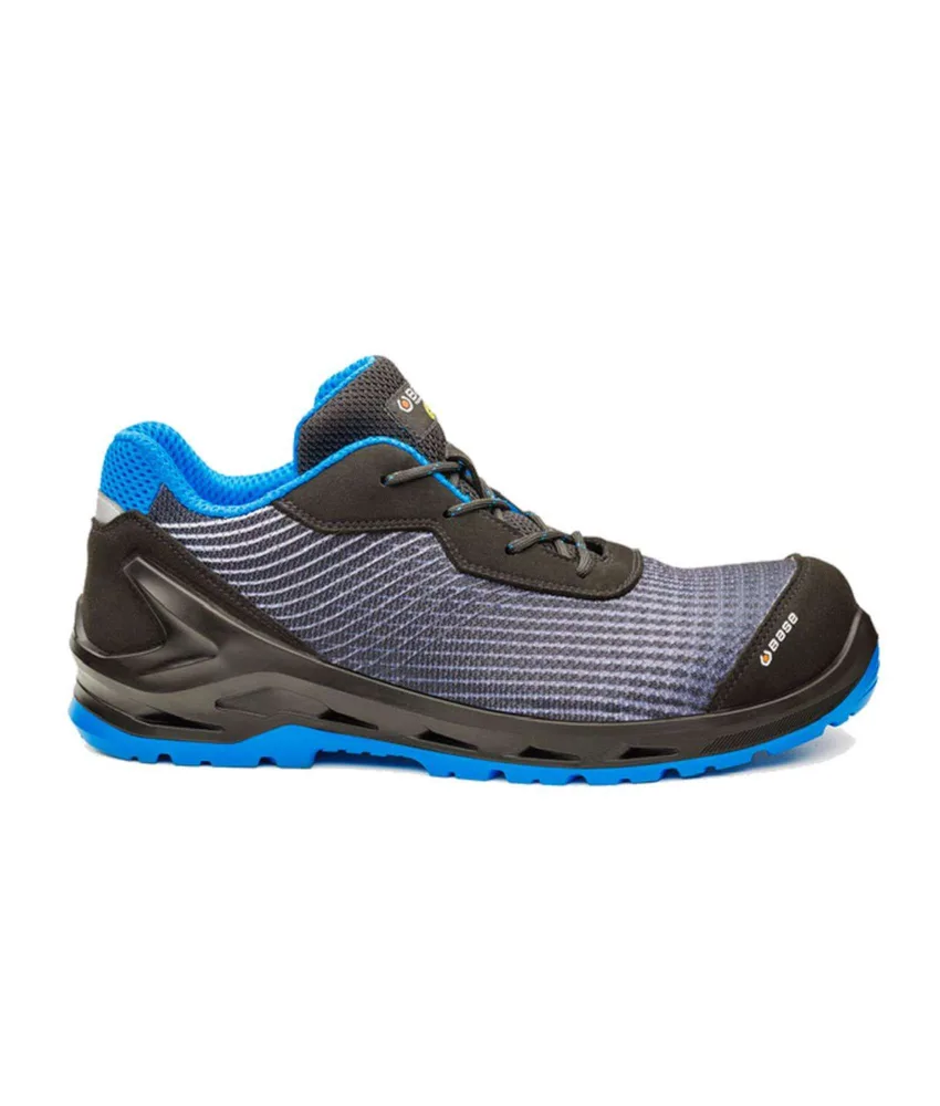 Scarpe da lavoro S1P Base I-Cyber, tessuto tecnico - protezione S1P - antiscivolamento SRC - ESD