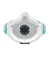 Kit di 20 mascherine filtranti FFP3 Zer0 32 con valvola elettronica Active Shield BLS