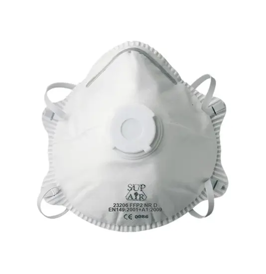 box da 10 mascherine FFP2 antipolvere con filtro Coverguard MO23206