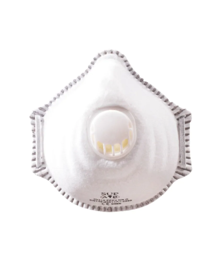 12 box da 10 mascherine FFP3 NR D Coverguard 23316, senza metallo - Conf. 12 x 10