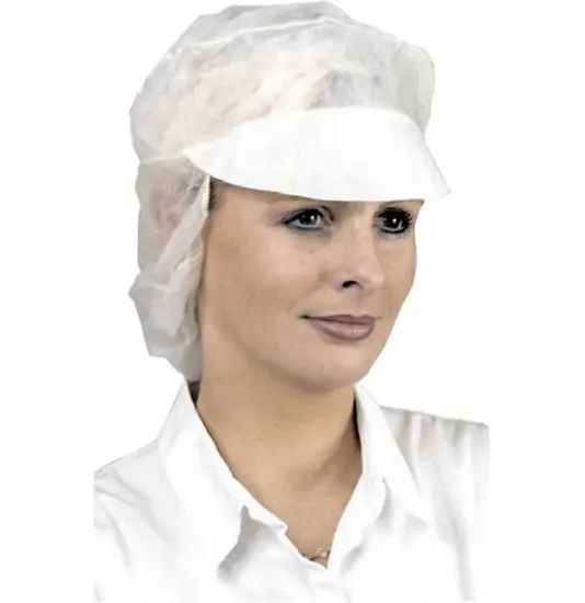 box da 100 copricapo in polipropilene Coverguard Snooded Cap