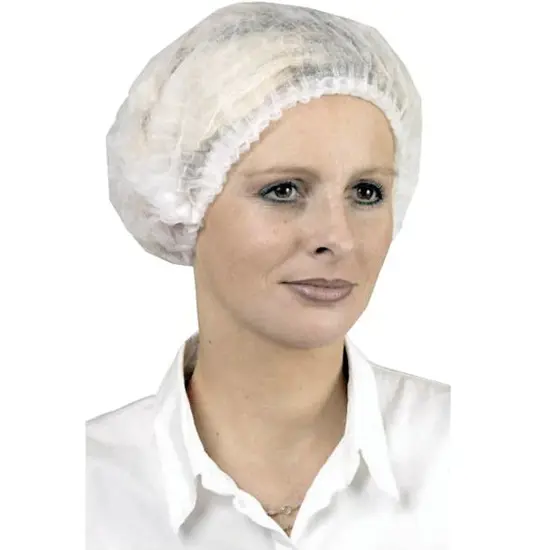 box da 100 cuffie elasticizzate in polipropilene Coverguard Clip Cap