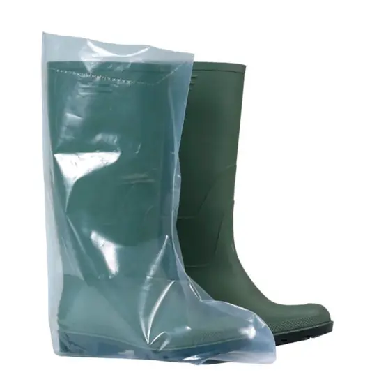 box da 50 soprastivali in polietilene trasparente Coverguard 45255