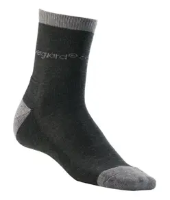 Calza media invernale elasticizzata colore nero grigio