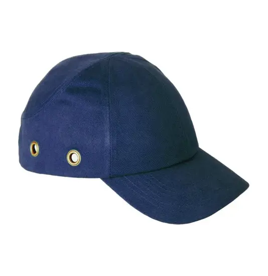 Cappellino paracolpi rivestito in cotone con protezione plastica  in offerta