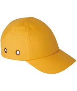 cappellini paracolpi rivestiti in cotone con protezione plastica