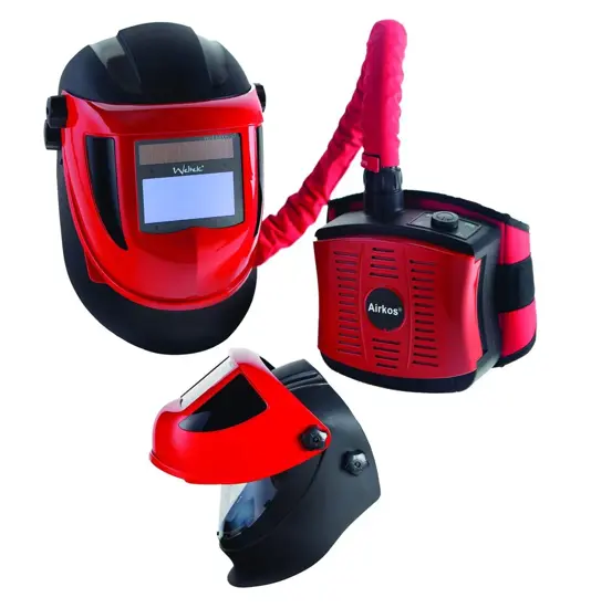 Casco da saldatura con sistema filtrante Weltek Navitek S4 Airkos