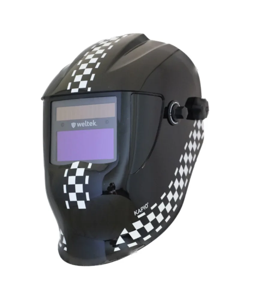 Casco per saldatura Weltek Kapio S3, visione laterale - 2 Sensori d'arco