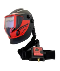 Casco per smerigliatura con regolatore d'aria Weltek Navitek S4 Airkube