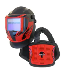 Elmetto per smerigliatura con sistema filtrante Weltek Navitek S13 Airkos