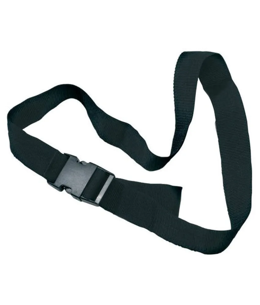 10 pezzi cinture regolabili colore nero con aggancio rapido, in nylon - regolabile in lunghezza