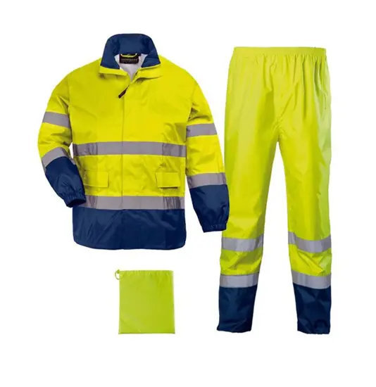 Completo alta visibilità impermeabile Coverguard Hi-Way