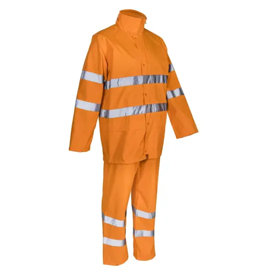 Completo antipioggia catarifrangente Coverguard Kawa